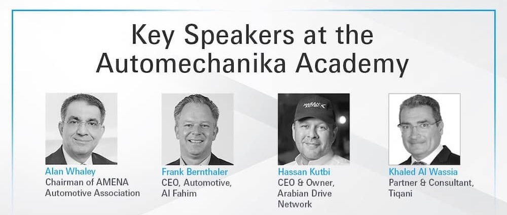 Key Speakers at the Automechanika Dubai Academy